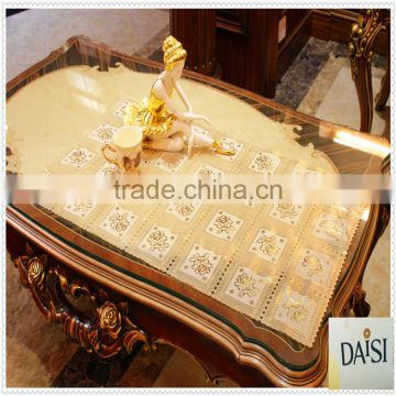 China manufacturer Wholesale Cheap flower style PVC table cloth for home