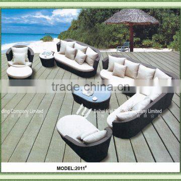 rattan garden furniture outdoor furniture hotel furniture with aluminum frame