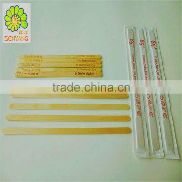Individually Paper Wrapped Wooden Coffee Stirrer for Restaurant photo-3