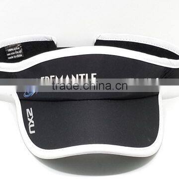 Fashion Custom Sun Visor Cap and Hat With Embroidery LOGO photo-3