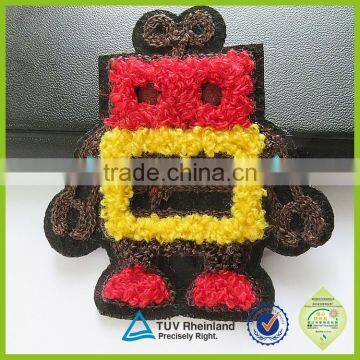 Factory Supply Cheap OEM Logo Embroidered Number Chenille Patches photo-3