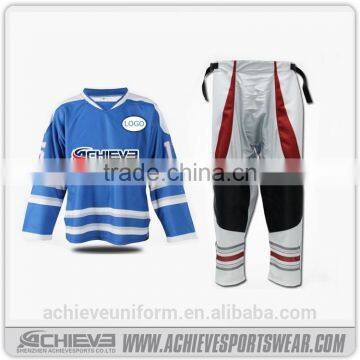 2017 cheap custom team hockey jerseys blank team set ice hockey jerseys