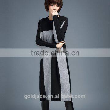 Women Dress Model Women Fancy Dress Cashmere Sweater photo-4