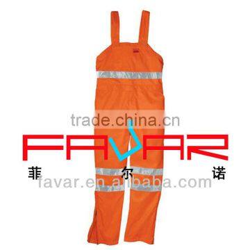 reflective flame retardant adult bib and brace overalls braces men