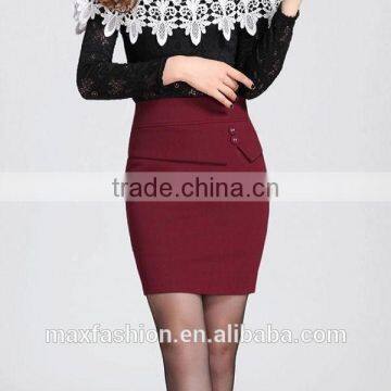 office wear fashionable lady skirt