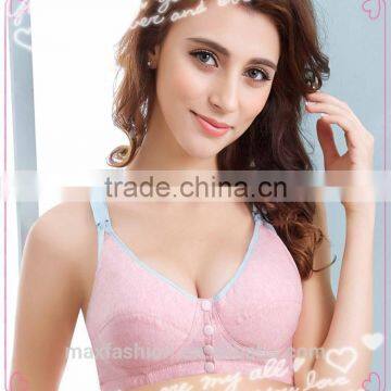 Ladies' sexy full bra and panty new design Healthy gathered nursing bra for 2015 Hot Selling New Design OEM Women