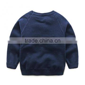 New Arrival Baby Boy Sweater Designs Long Sleeve Pullover for 2-7 Years photo-4