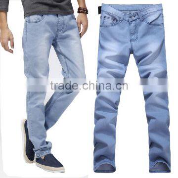 Fashion new design high quality wash men jeans wholesale