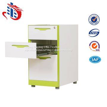 High Quality Under Office Desk 3 Drawers Steel Storage Filing Cabinets photo-3