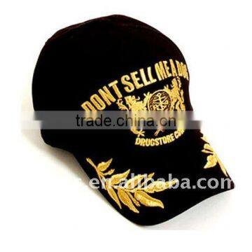 2012 cool design cotton baseball cap for men