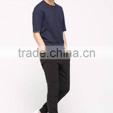 Mens Classic Plain Short Sleeve Sweatshirts photo-2