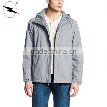 Wholesale Hooded Waterproof Men Softshell Jacket photo-3