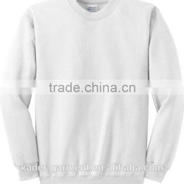 Custom Unisex Sweatshirt Cotton Plain Blank Crew Neck Sweatshirt photo-3