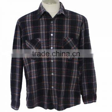 plaids mens flannel shirts/ casual shirts golf shirts custom 2015