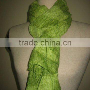 Raw Silk Scarf