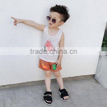 S17362A Wholesale Children Clothes High Quality Children Summer Vest photo-3