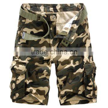 2017 New Model Summer Wholesale China Cheap Price Middle Waist Camo Shorts photo-4