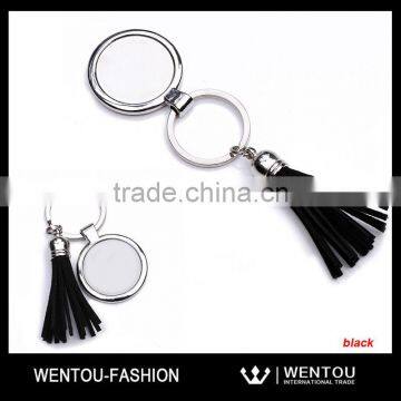 Vintage Gift Monogram Tassel Preppy Keychain photo-4
