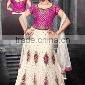 Semi Bridal Lehenga