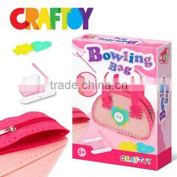 children's sewing felt mini bag bowling bag low price