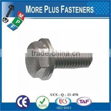 Made In Taiwan DIN 6921 Flange Hexagon Bolt DIN 6921 photo-5