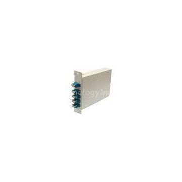 FWDM LGX module MUX DEMUX with 12 LC ports , 1310 nm  / 1490 nm / 1550nm