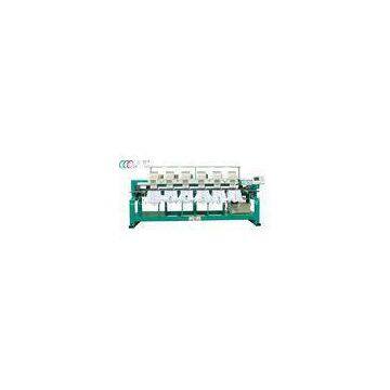 Industrial 6 Head Computerized Tubular Embroidery Machine / Equipment For Hats