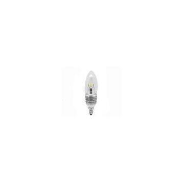 Low Energy 7W Dimmable Led Candle Bulb E12 For Home , Led Chandelier Light