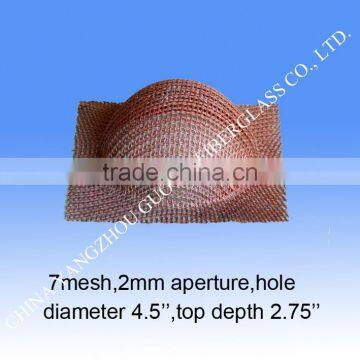 High Silica Roving in 3 Warp Yarn and 3 Weft Yarn Weave Way Making Molten Steel Filtering Part photo-5