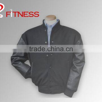 A Grade FLEECE VARSITY JACKET / Customized sports Fleece Varsity Jacket / Men Cotton Fleece Varsity Jacket