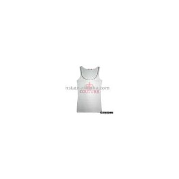 Ladies'  diamond Tank Tops; ladies fashion vest; ladies cotton camisole