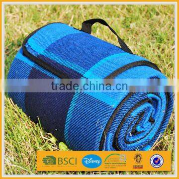 promotional waterproof polar fleece picnic blanket