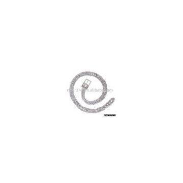 Fashion belt - 27-428 Crystal Stones Belt ,  Chain Belt