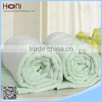 Antibacterial plain bamboo fiber fitness towel