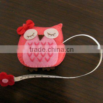 Kids small toys with tapeline plush owl toys