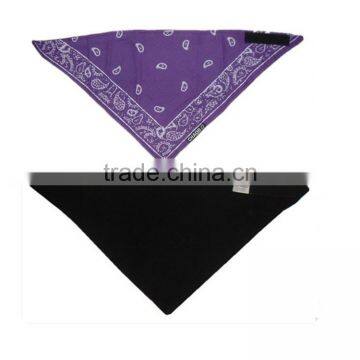 High Quality Popular Custom Classic Printed Cotton lady Triangle Winter Bandana