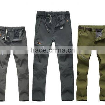 hiking pants for men with polar fleece lined