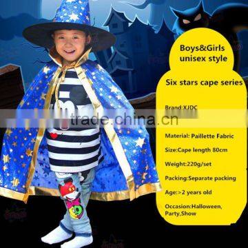 Cheap Cost Carnival Party Kids Fancy Dress Halloween Cape Cloak for Girls photo-6