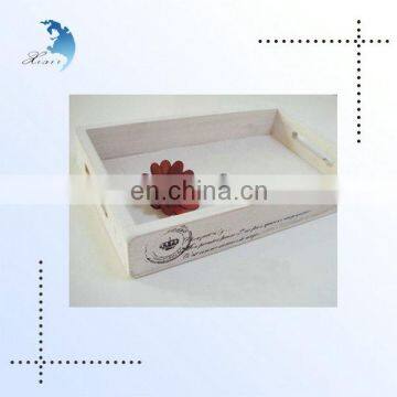 Custom Eco-friendly Natural Cheap Wood Tray For Serving