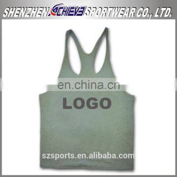 sublimation printed gym undershirt/ fitness undershirt