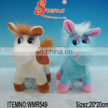 WMR549 soft plush horse toys