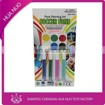 Hot sale football make up party face painting kit