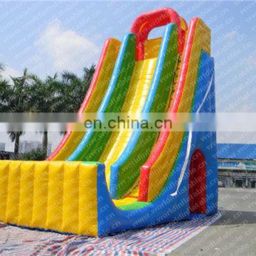 Giant indoor inflatable slide