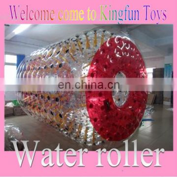 2014 Top quality inflatable water rolling cylinder