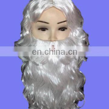 Factory direct sell Economy Santa Wig & Beard Set Costume Accessory