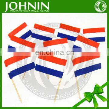 Exquisite 2.5*3.5cm Customized Toothpick Flag