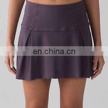 High Waist Pace Skirt With Shorts Sportswear Yoga Mini Shorts Tennis Skirt photo-2