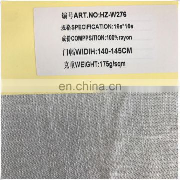 100% rayon fabric/rayon fabric/slub fabric