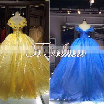 Cinderella Princess Floor-length High Quality Sexy Wedding Evening Dresses/charming Attacted Eyes See Back Wedding Evening Dress photo-4