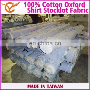 Taiwan 2017 Trending Products Yarn Dyed Oxford Stocklot Fabric